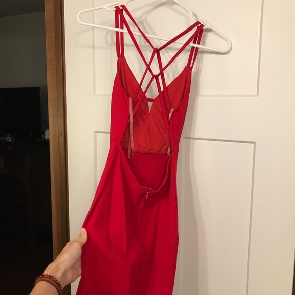 Red bodycon mini dress - Picture 4 of 6